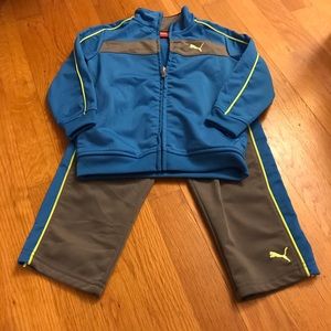 Toddler Puma Track Suit, Size 24 Mos